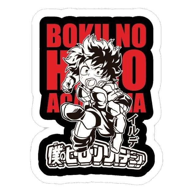 My Hero Academia Sticker Transparent